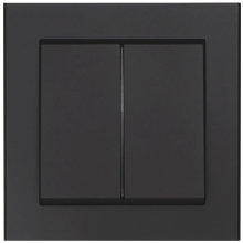 Strömbrytare Dubbeltrapp Optima Malmbergs